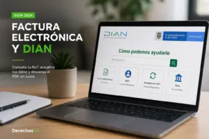 Factura electrónica y DIAN: cómo consultar tu RUT, actualizar datos y descargar el PDF sin costo